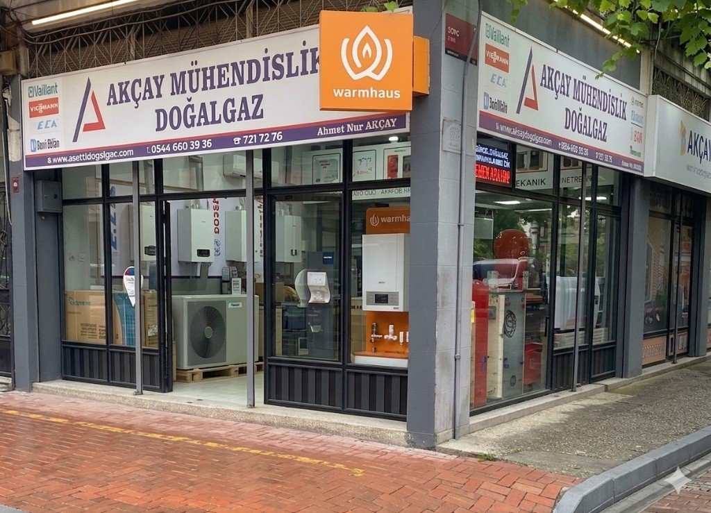 Akçay Mühendislik Doğalgaz showroom — Merkez Mah. Millet Cad. Araklı / Trabzon